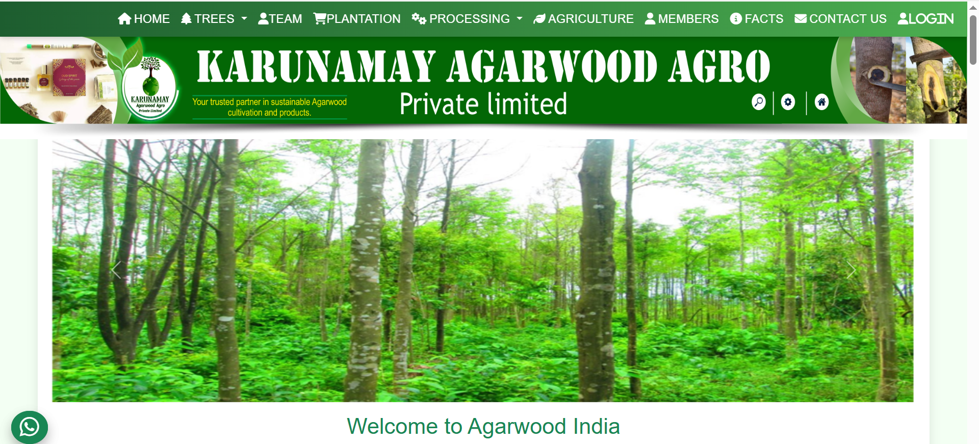 KARUMAYA AGARWOOD WEBSITE